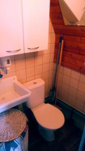 A bathroom at Chata Vrchlice Kutna Hora