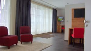 TV a/nebo společenská místnost v ubytování Hotel Kammerer
