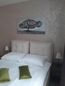 Postel nebo postele na pokoji v ubytování Hotel Usce