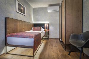 Letto o letti in una camera di Hotel Waldstein