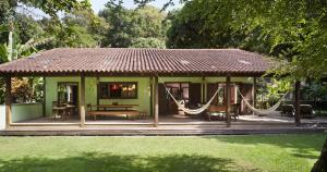 Zahrada ubytování O Sitio - Ilha Grande