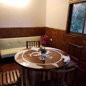 Posezení v ubytování Cabañas PUREVA