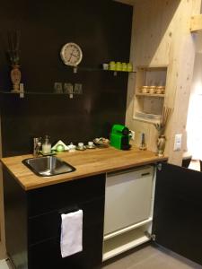 Casa Cecilia的厨房或小厨房