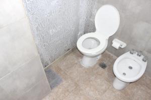 Ванная комната в Depa Patio Olmos