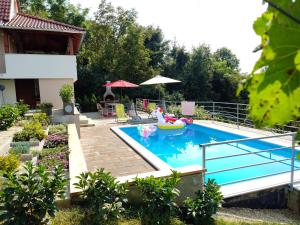 Bazén v ubytování Elizabeta Holiday Home nebo v jeho okolí
