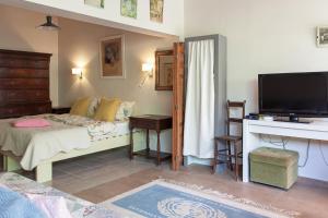 Sjónvarps- og/eða afþreyingartæki á Krivine B&B