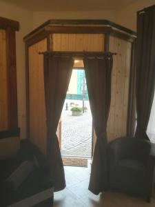 Posezení v ubytování Apartmán Pod věží I
