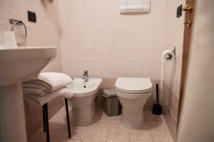 Koupelna v ubytování B&B Caravello