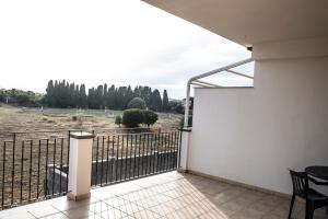 Balkón nebo terasa v ubytování B&B Caravello