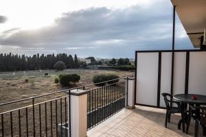 Balkón nebo terasa v ubytování B&B Caravello