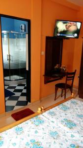 Voodi või voodid majutusasutuse Basilico Homestay toas