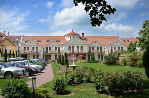 Zahrada ubytování Ametiszt Hotel Harkány