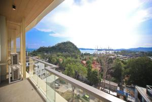 A balcony or terrace at Rocco Aonang Krabi