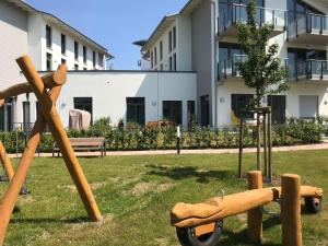 Herní místnost nebo prostor pro děti v ubytování Ferienwohnung Strandgut