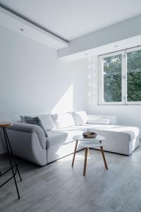 Posezení v ubytování Old Market Place Apartment