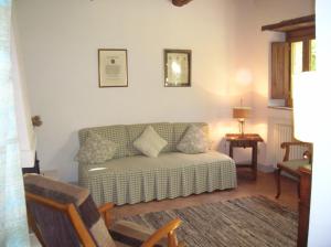 A seating area at La Chiusetta