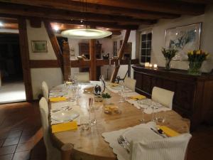 Εστιατόριο ή άλλο μέρος για φαγητό στο Guesthouse Les Mignardises