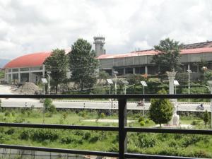 Zahrada ubytování Ganapati Airport Hotel