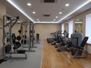 Fitness centrum a/nebo fitness zařízení v ubytování Bashkiria Hotel