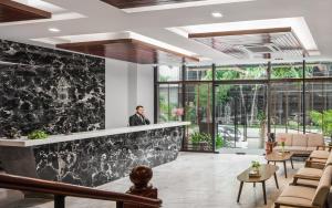 Posezení v ubytování Phnom Penh 51 Hotel & Residences