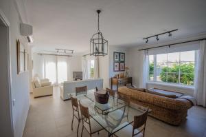 Χώρος καθιστικού στο Villa Meloneras