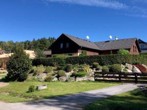 Zahrada ubytování Apartmán Lípa-Lipno