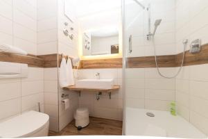 Koupelna v ubytování Landmann Apartment Metzingen