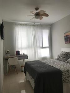Postel nebo postele na pokoji v ubytování Habitación en Casa Qerétaro