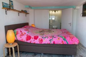 Postel nebo postele na pokoji v ubytování little ibiza
