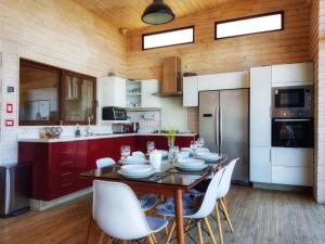Kuchyň nebo kuchyňský kout v ubytování Casa Las Puyas 2 Ocean View