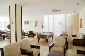 Posezení v ubytování azuLine Hotel Pacific