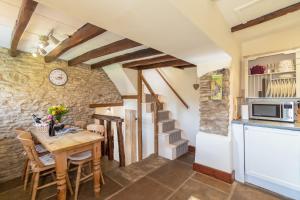 Kuchyň nebo kuchyňský kout v ubytování The Cottage Gillamoor