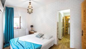 Postel nebo postele na pokoji v ubytování Eco Hostel DROVA