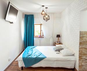 Postel nebo postele na pokoji v ubytování Eco Hostel DROVA