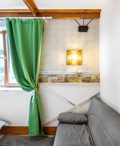 Posezení v ubytování Eco Hostel DROVA