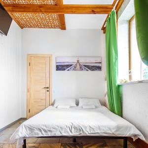 Postel nebo postele na pokoji v ubytování Eco Hostel DROVA