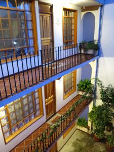 Балкон или терраса в Hotel Santa Rosa