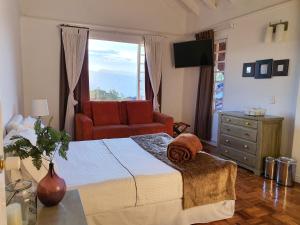Hotel Casa Madero客房内的一张或多张床位