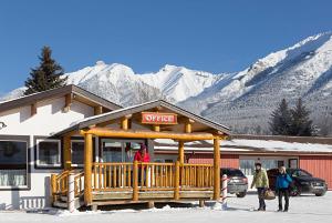 Rocky Mountain Ski Lodge v zime