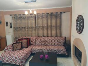 Posezení v ubytování SeaSide Apartment Rio