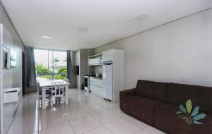 Kuchyň nebo kuchyňský kout v ubytování Residencial Bela Morada