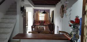 Posezení v ubytování Casa Confortável