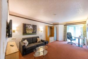 Posezení v ubytování CONTEL Hotel