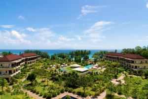 Savoy Seychelles Resort & Spa с высоты птичьего полета 