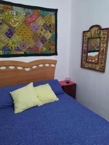 Cama o camas de una habitación en Apartamento ideal para familias