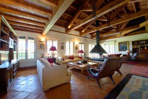 Χώρος καθιστικού στο FINCA EL PIRUETANO