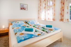 Ένα ή περισσότερα κρεβάτια σε δωμάτιο στο Villa Parkhaus
