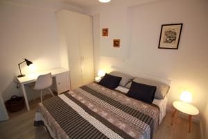 Posteľ alebo postele v izbe v ubytovaní Tramontana Windward - Cozy and charming apartment in beautiful Volosko