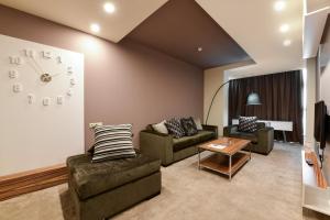 Istumisnurk majutusasutuses Opera Suite Hotel