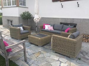 Część wypoczynkowa w obiekcie Ferienhaus Alpennest